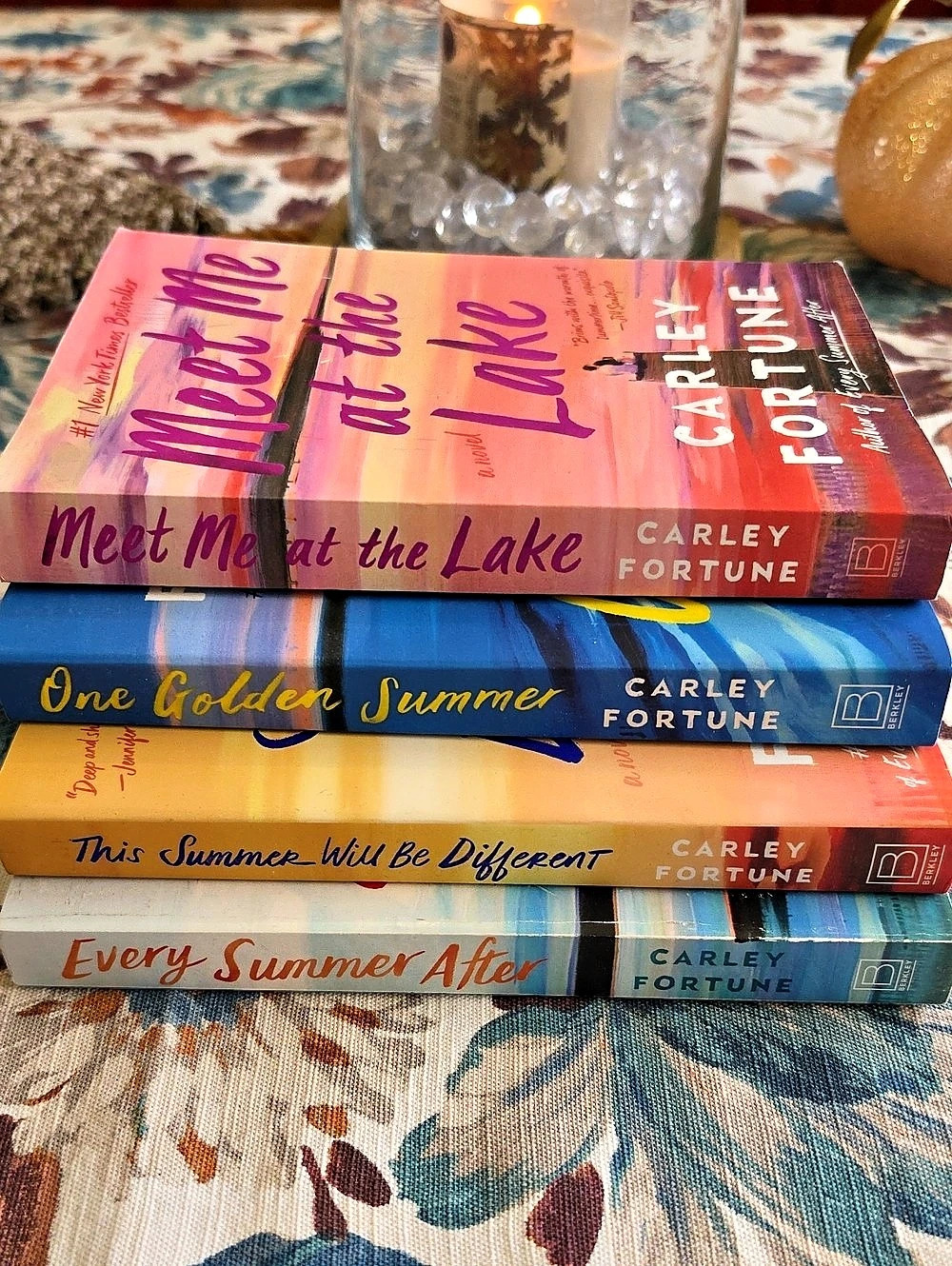 FOUR Excellent Carley Fortune Paperback Book Set
